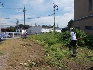 除草作業